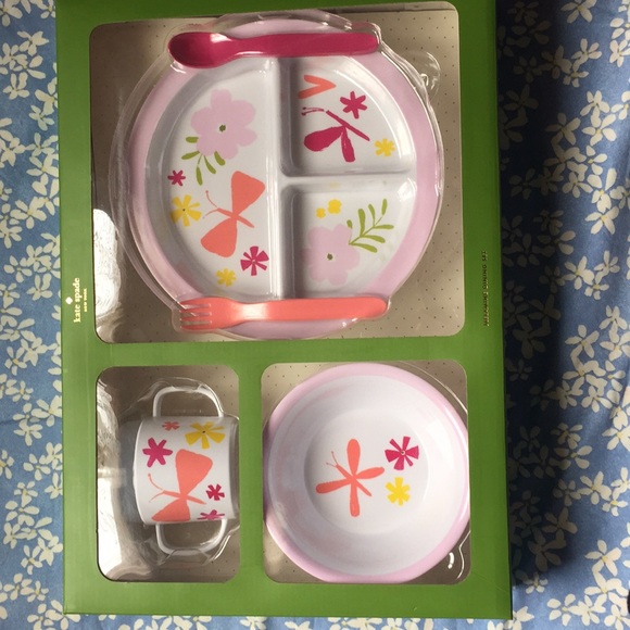 kate spade Other - Kate Spade girl dining set